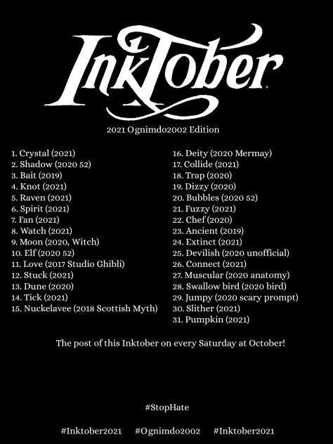 Inktober 2021 to 69