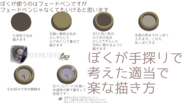 メーターとかの描き方