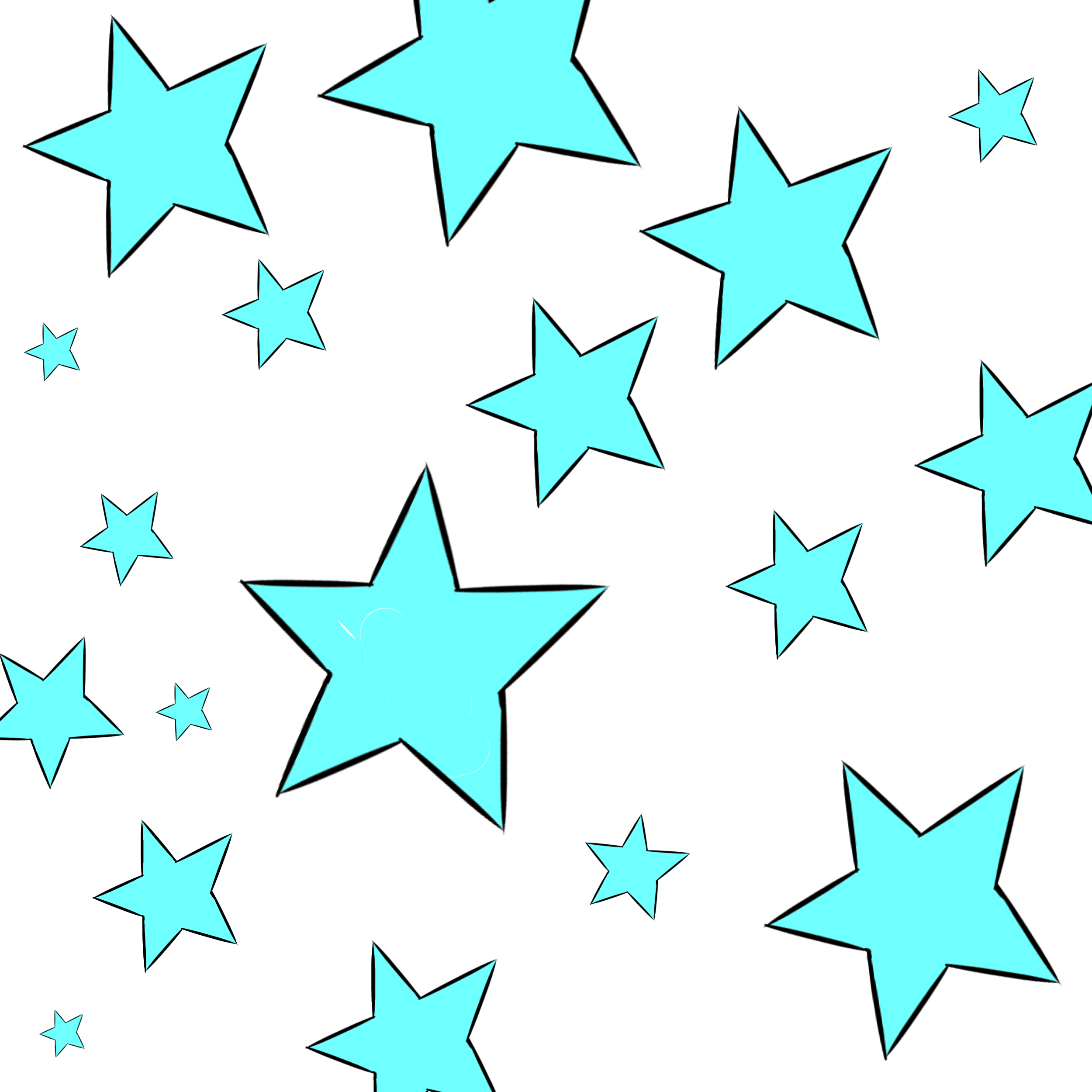 Star Pattern (Color) - ibisPaint