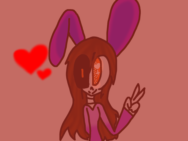 me as Bonnie for pinkies series lol
