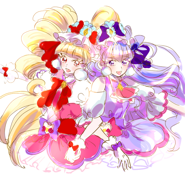 キュアマシェリ、アムール - ibisPaint