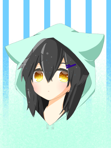 色塗り練習 ゆきたまごさんの線画お借りしました。