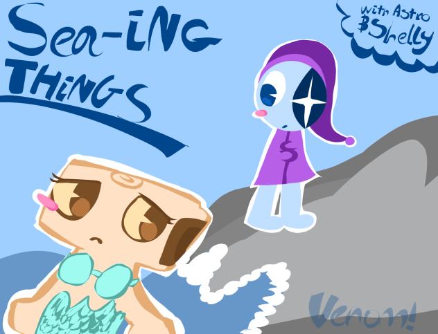 Sea-ing things 🌊 🐚🌙