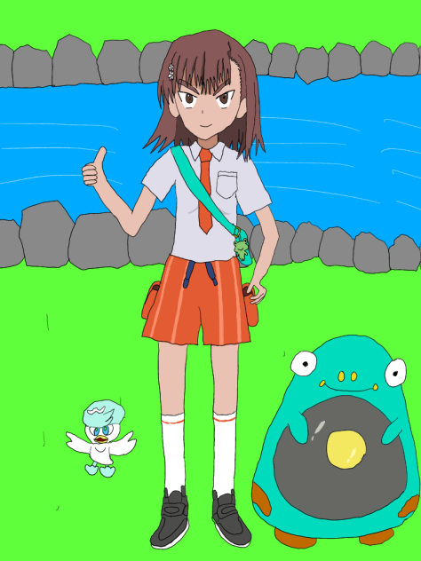 美琴ちゃんもポケモントレーナーに？
