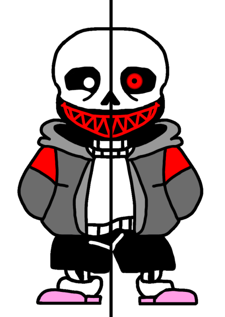 Sans With Burning Eyes