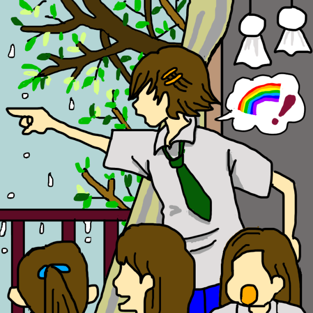雨上がり