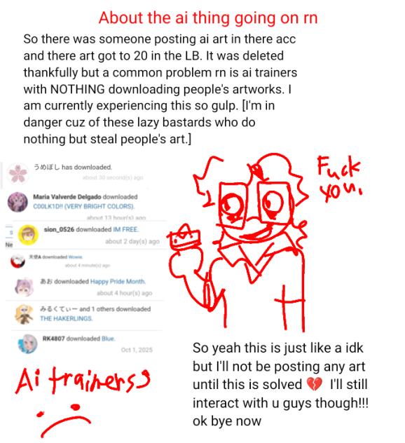 um about the current situation and bye