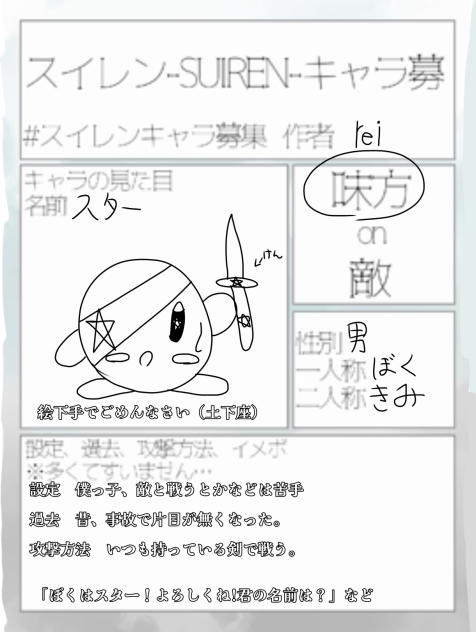 スイレン-SUIRENのキャラボ