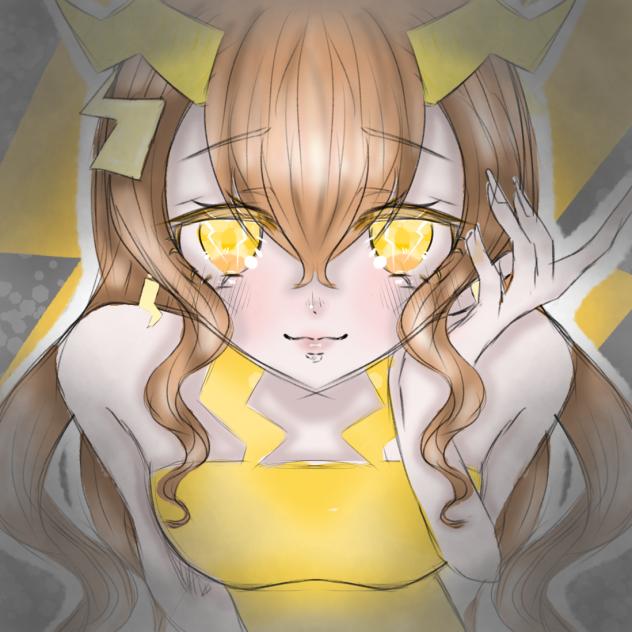 闇かわ女子に雷悪魔