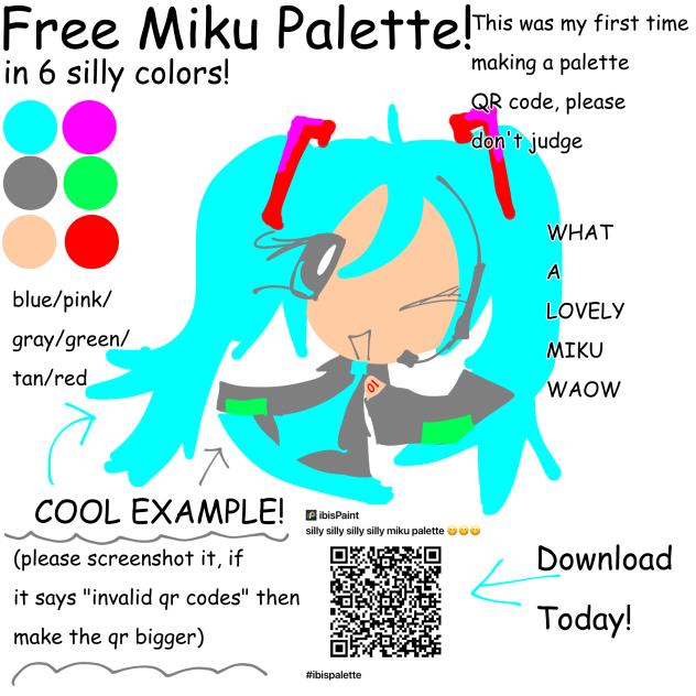 FREE MIKU PALETTE !