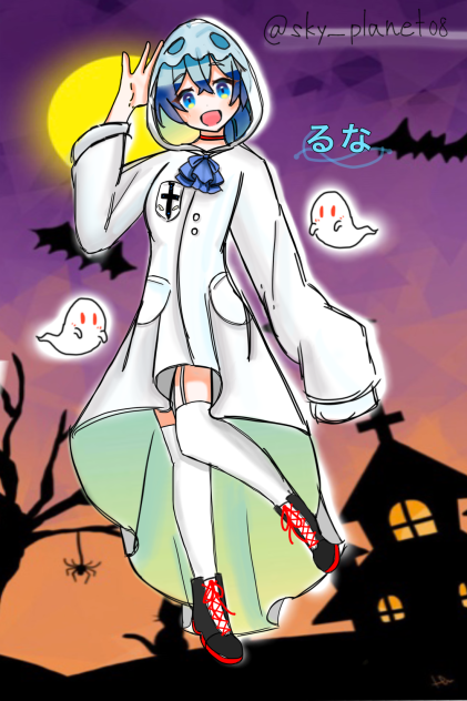 🎃るなちゃんハロウィン衣装🎃