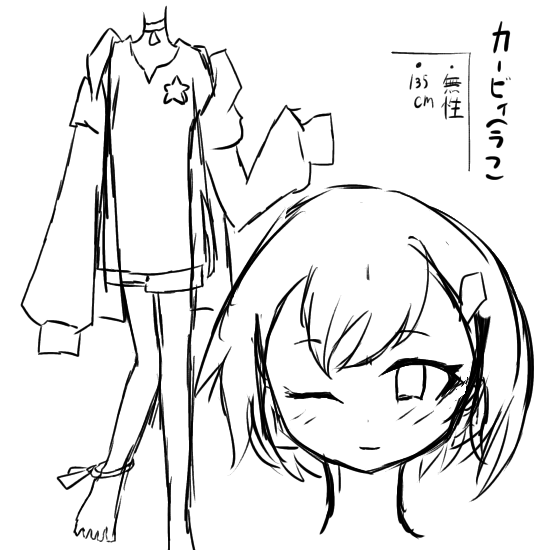 擬人化カービィラフ