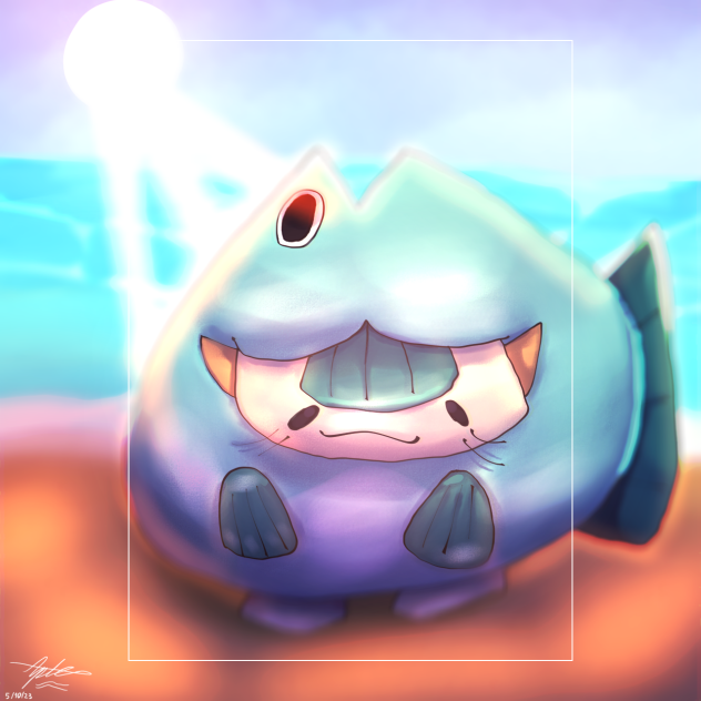 Roblox feesh doodleworld fanart✨
