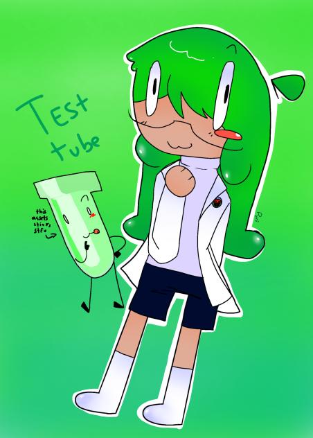 test tube humanized design!