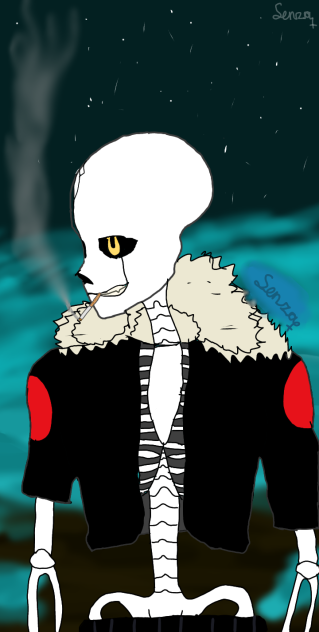 Echotale G!Sans Drawing [pt2]