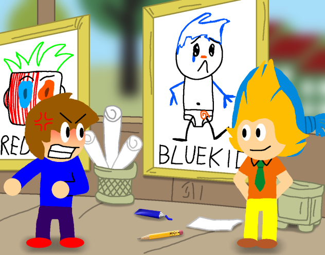 Neznaika's Very Bad Art out of Bluekid