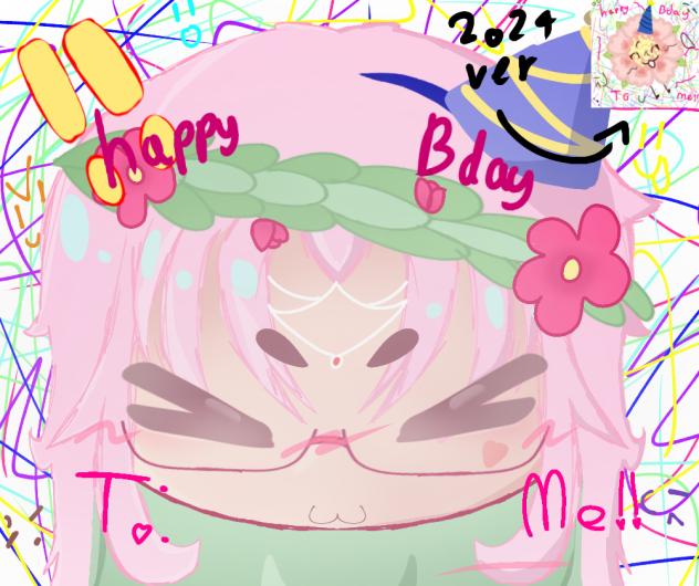 HAPPY BIRTHDAY TO MEEEEEE!!!!! (redraw)