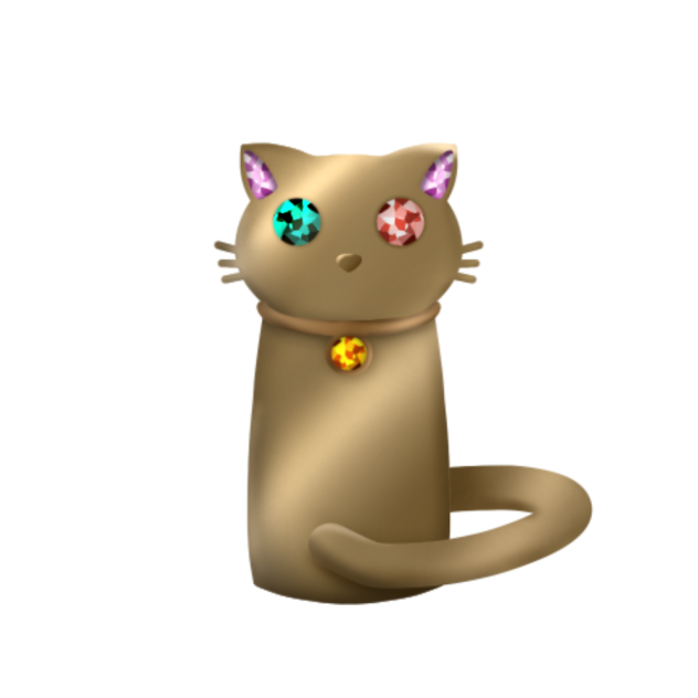 猫の置物