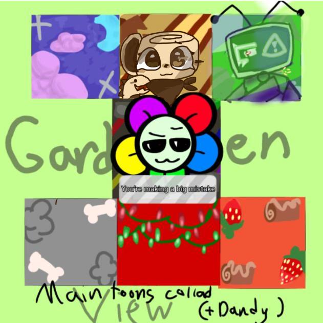 DW collab mains and dandy , i did shelly