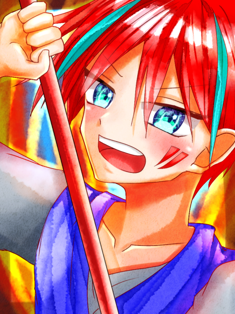 赤髪の少年 - ibisPaint