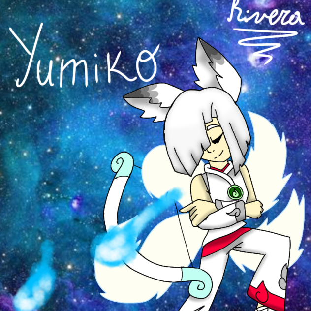 Yumiko the kitsune ibisPaint