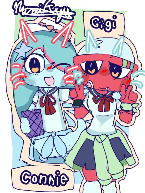 Connie and Gigi 👊😊