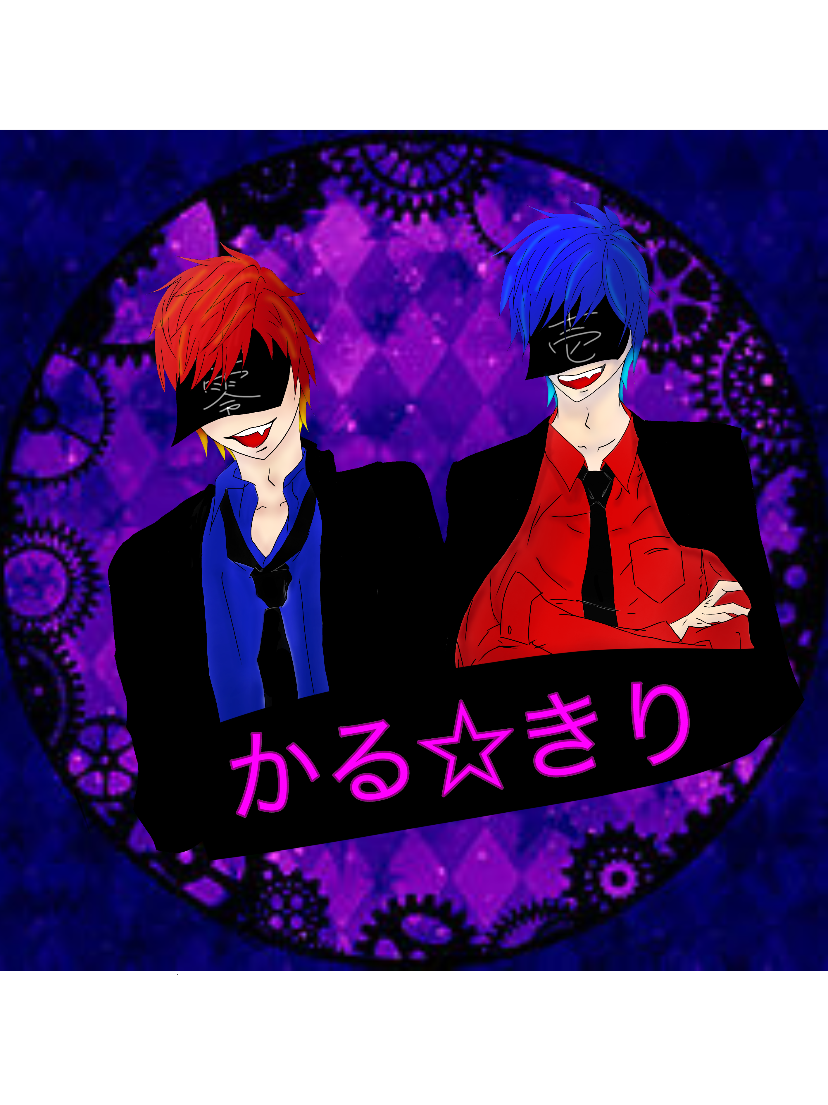 かる きり ゆーちゅーぶアイコン描いた Ibispaint