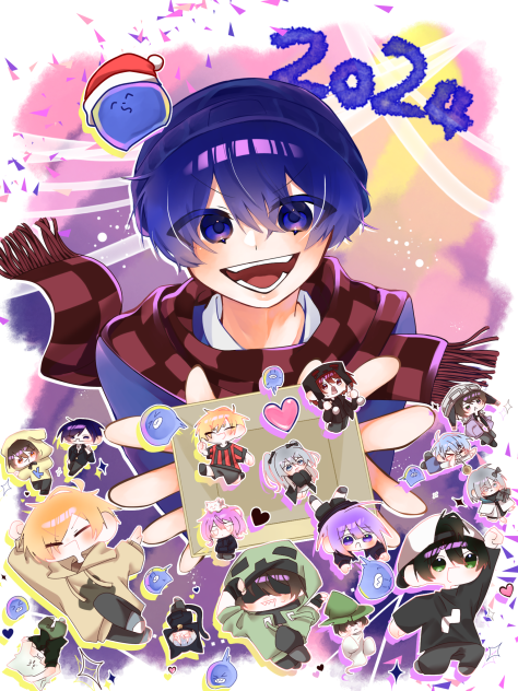 年越しイラスト！