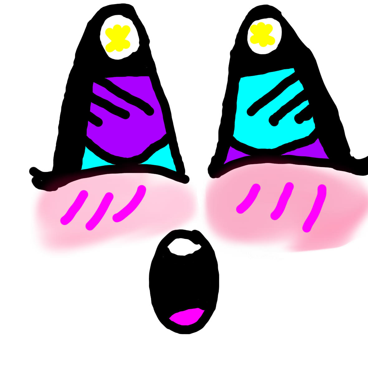 blushing kawaii ibisPaint