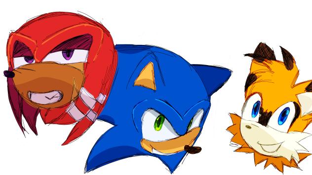 team sonic!🔴🔵🟡