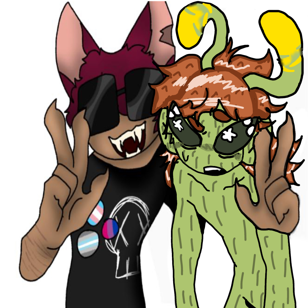 Collab 😋 (ALSO NEW ALIEN OC 🗣️🔥🔥) - ibisPaint