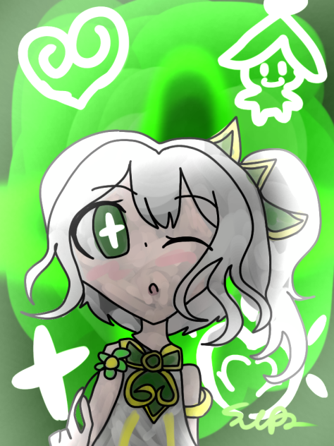 ナヒちゃん塗り