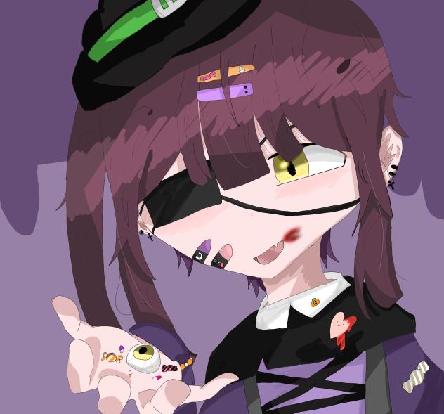 ハロウィンイラスト(完成！)
