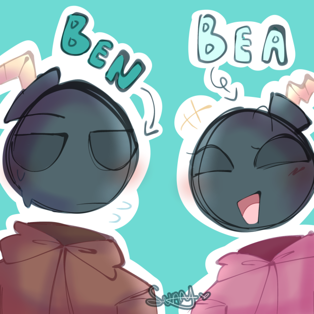 The Twins !! - ibisPaint