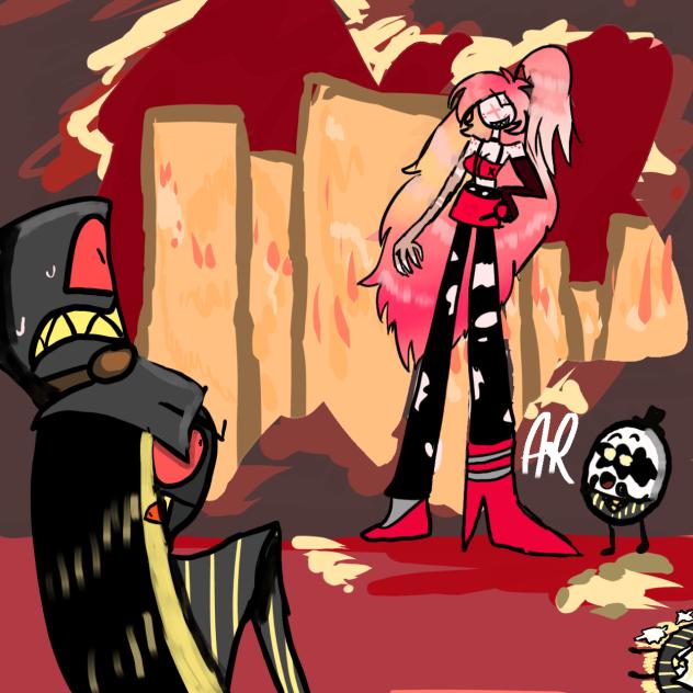 Hazbin hotel pilot scene 1 (cherrisnake)