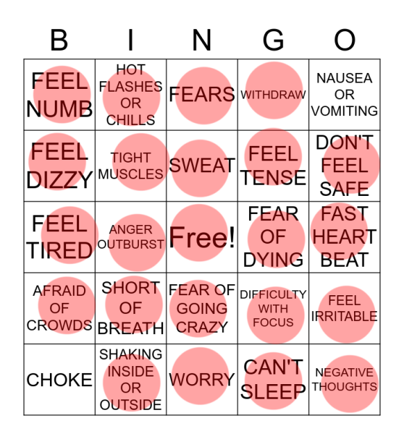 I got 7 bingos…