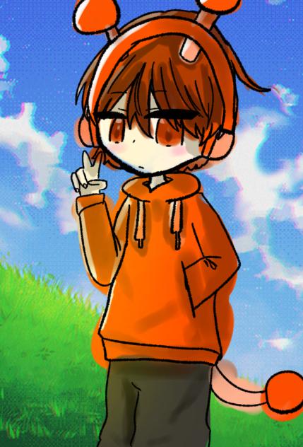 題299 暇つぶし（雑）の擬人化オレンくん