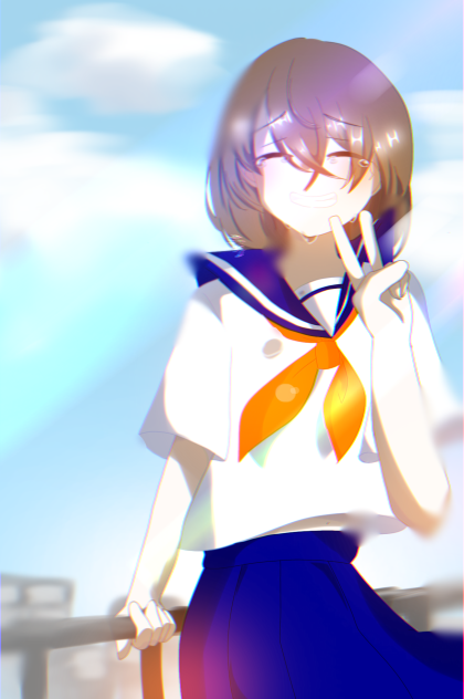 最期は笑顔で