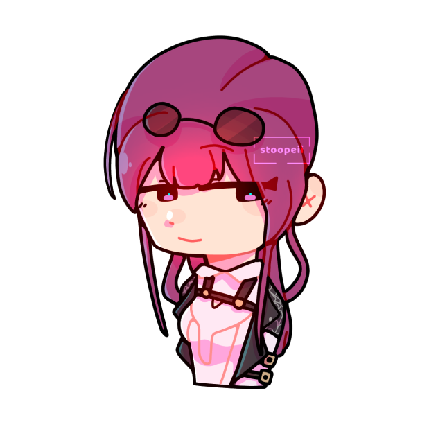 kafka but chibi