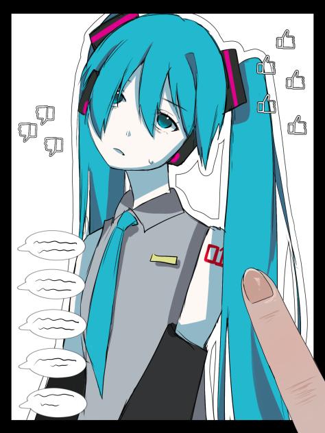 お疲れミクさん