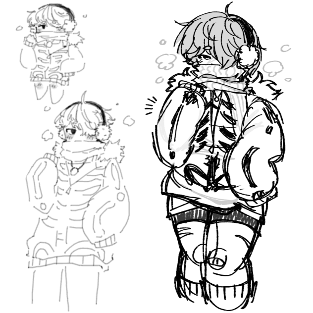 Imma post sketches atp