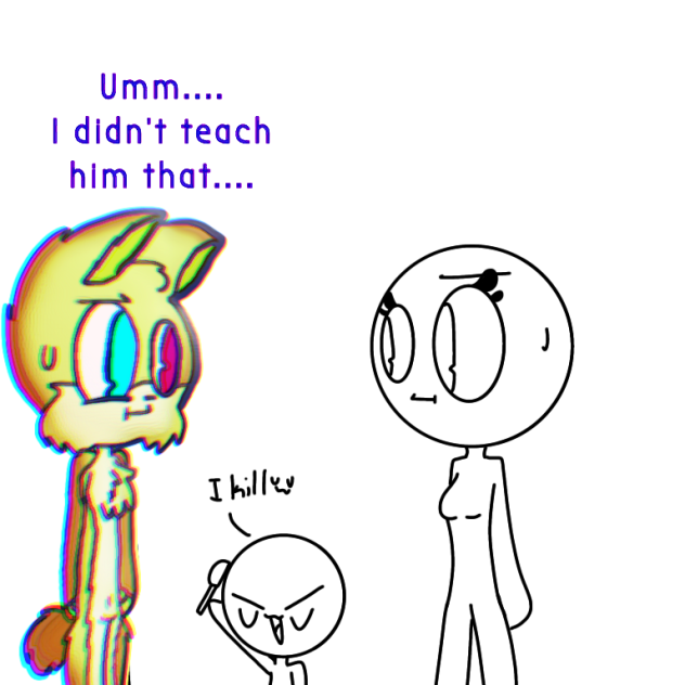 Smol “Killing” Machine collab - ibisPaint