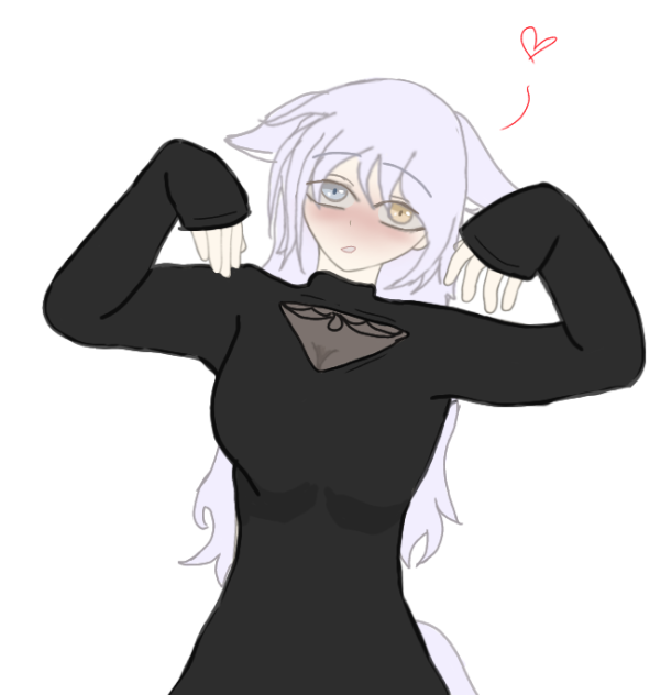 I Drew My Online Friend ^^