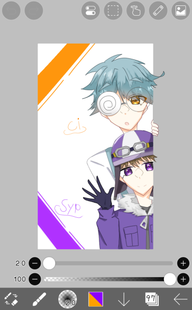 新人組🏍💜🍳🧡