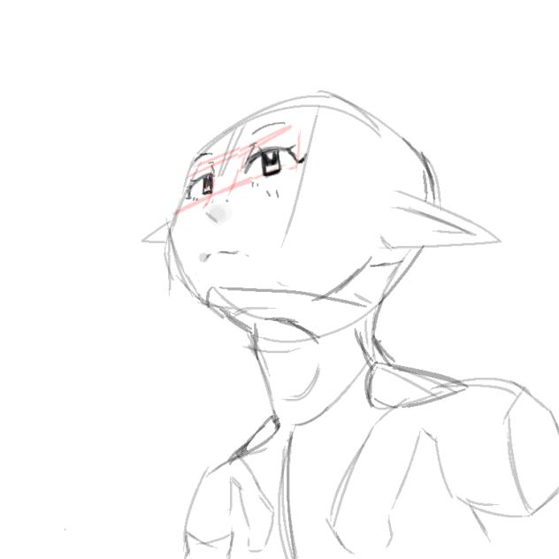 tried to do frieren looking up