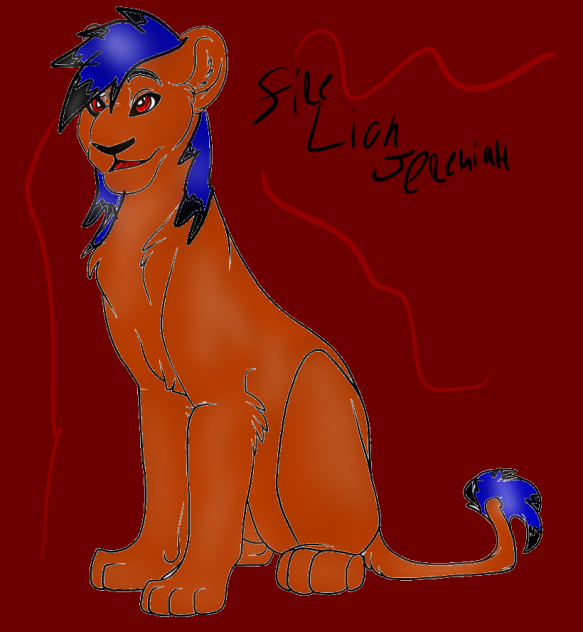 My new lion oc