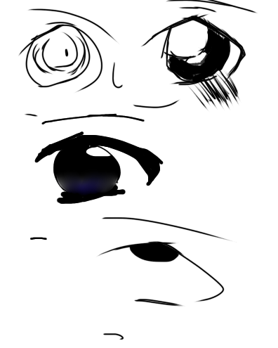 いろんな目の練習