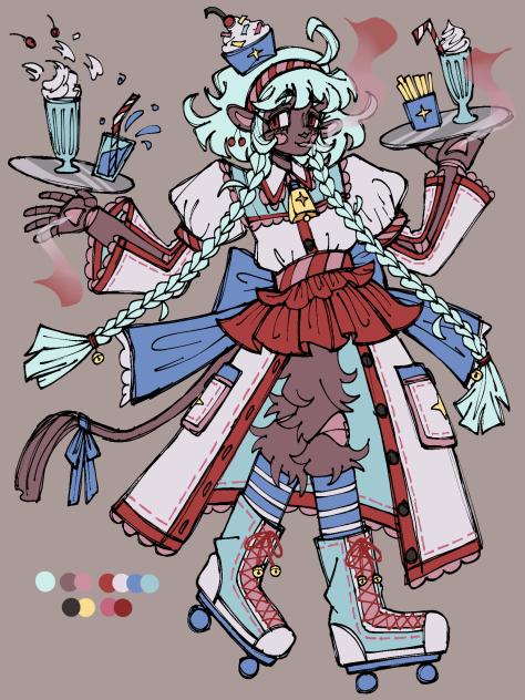 cherry milkshake adopt