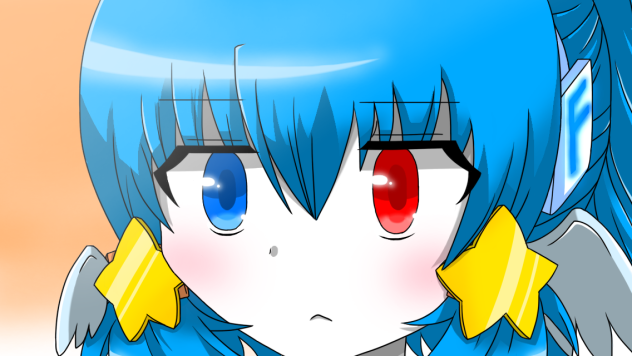 アニメ塗り的なもの(うちの子)