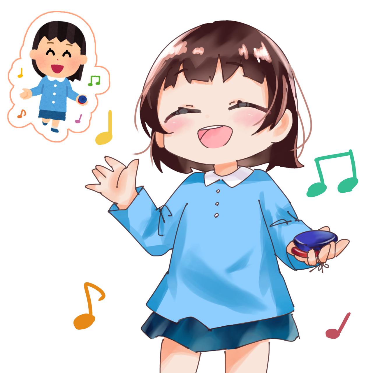 チャレンジ イラスト かわいい